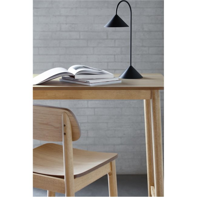 Bar chair Arlov, set of 2 pcs, natural color, H105x43.5x46.5cm, seat height 74cm