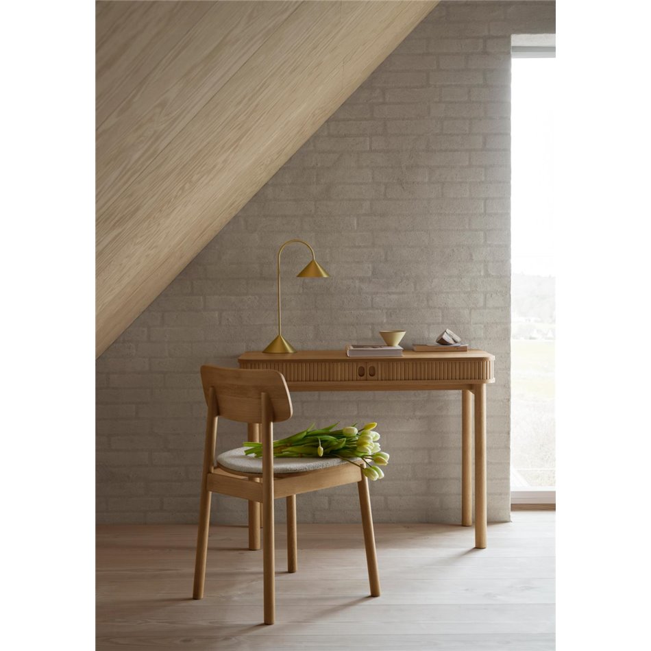 Desk Angley, natural color, H75x100x50cm 