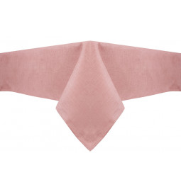 Tablecloth Linen, pink colour, 140x200cm