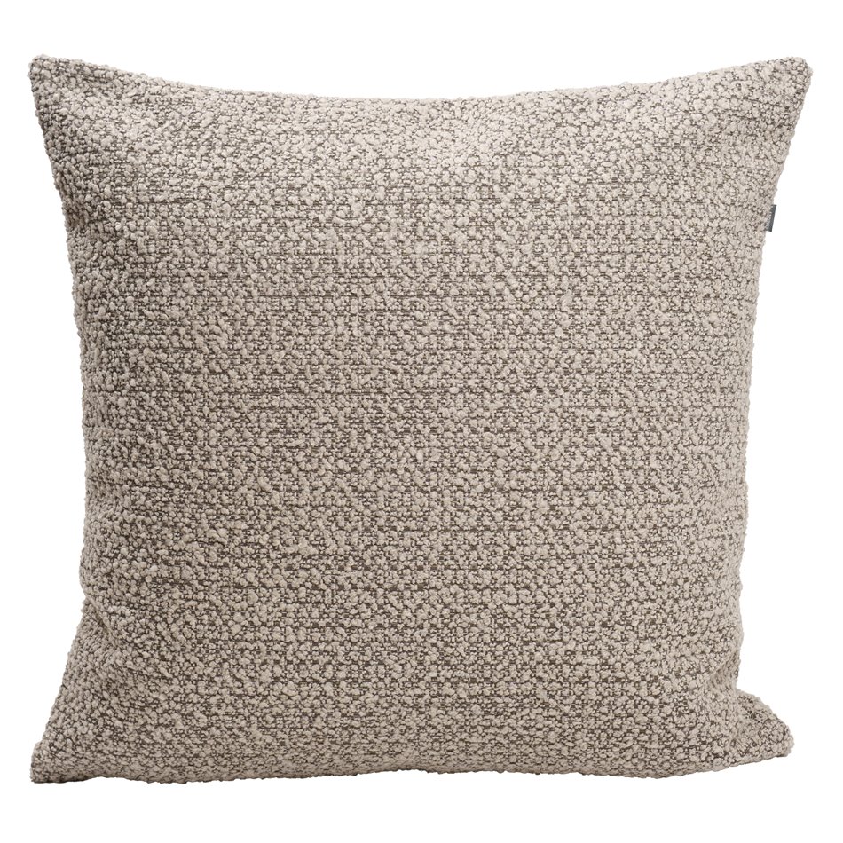 Decorative pillowcase Perugia, taupe, 60x60cm