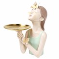 Декоративная фигурка Butterfly girl c подставкой, H27.5x20x13.7cm