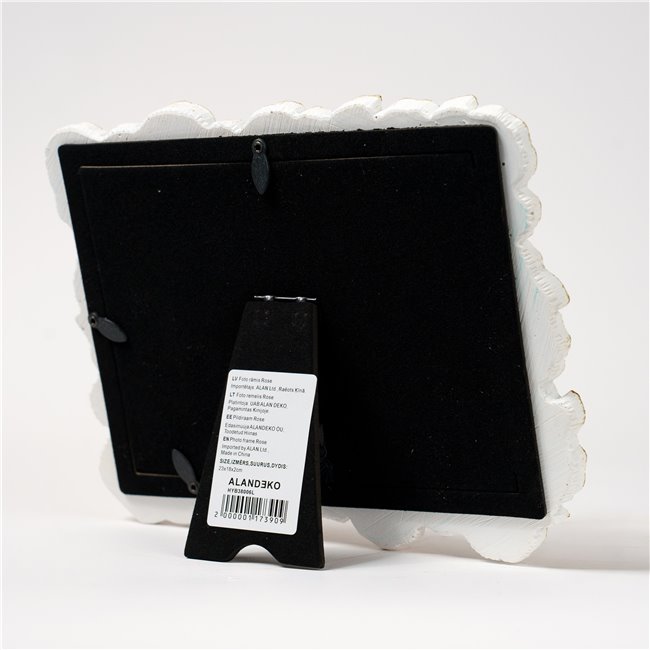 Фоторамка Rose, белый/золотой цвет, 13x18cm