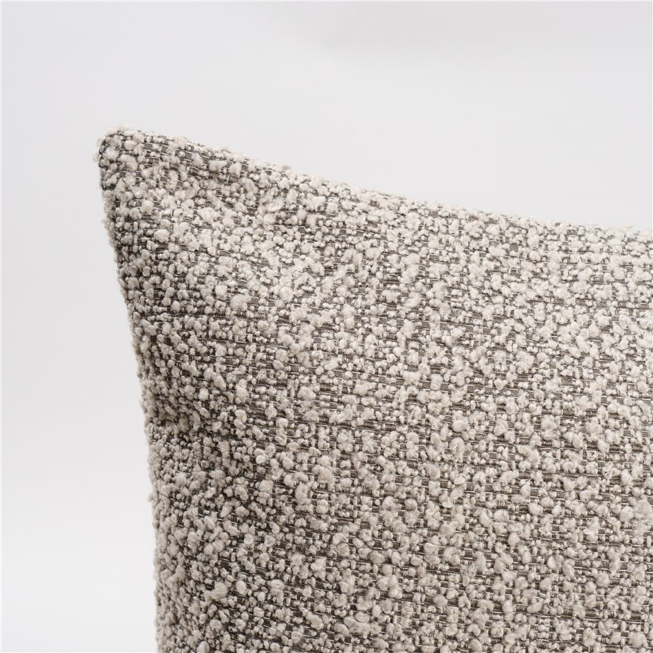 Decorative pillowcase Perugia, taupe, 60x60cm