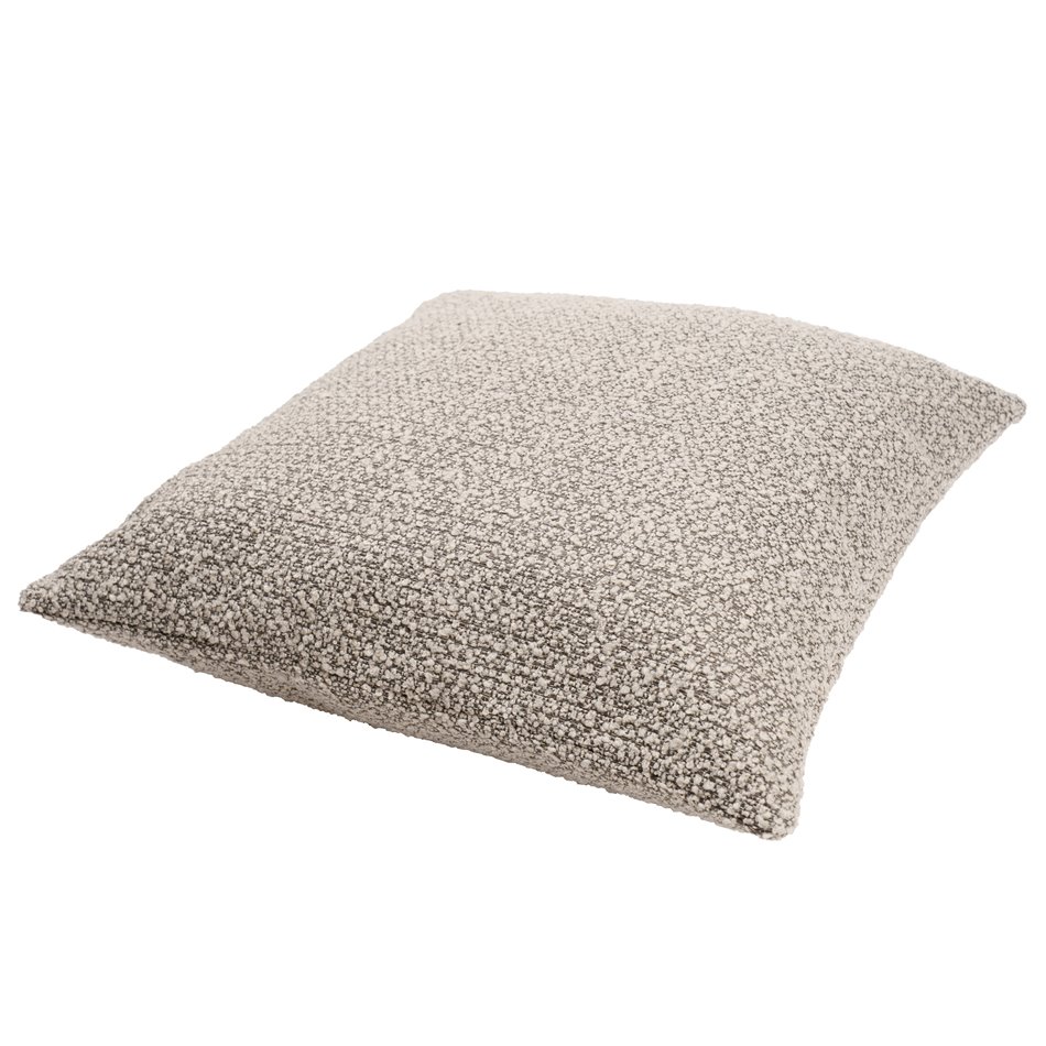 Decorative pillowcase Perugia, taupe, 60x60cm