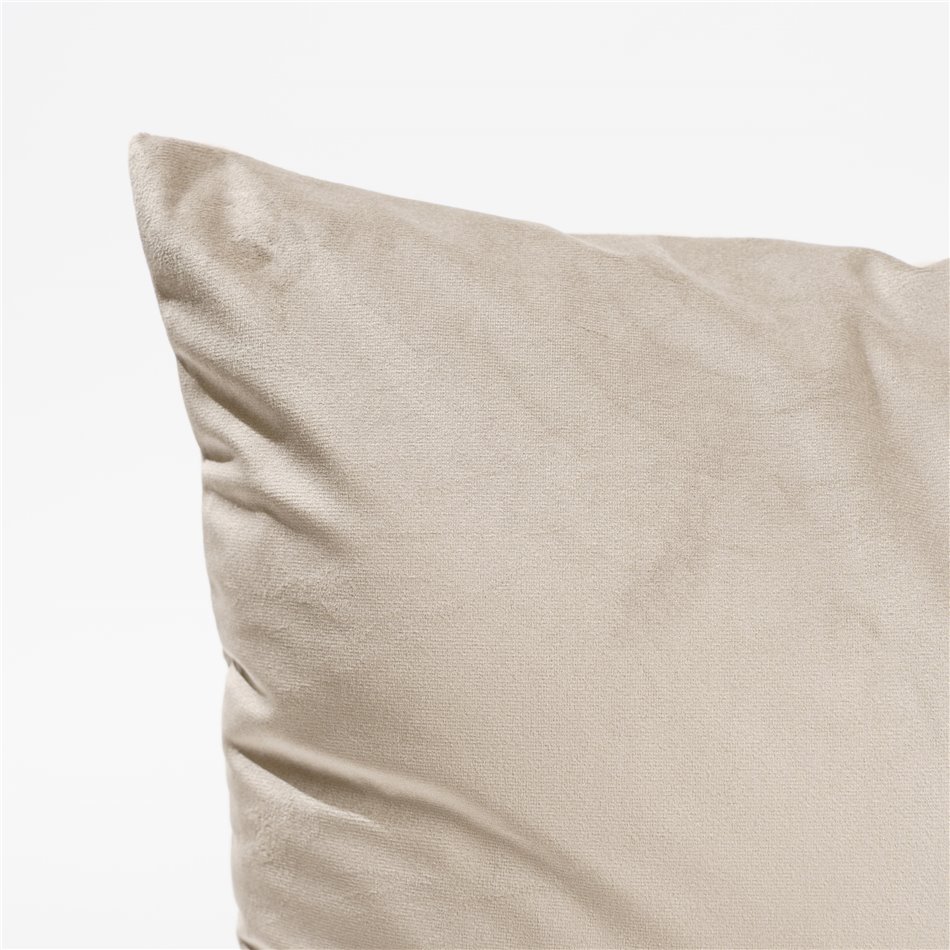 Decorative pillowcase Riviera, taupe, 45x45cm