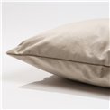 Decorative pillowcase Riviera, taupe, 45x45cm