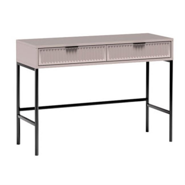 Console  Halink, old pink, metal/chipboard, H78x110x40.6cm 