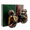 Bookend Monkey Bookend, set, H17x21x11.5cm