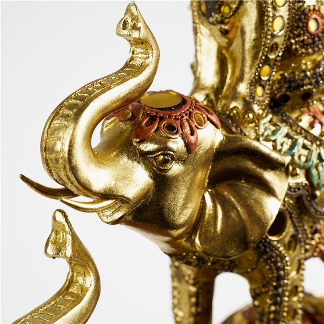 Декоративная фигурка Mandara pyramidal walking elephant,H49x35x13cm