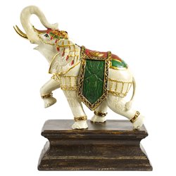 Декоративная фигурка Gold Elephants, H25.5x21.5x11cm