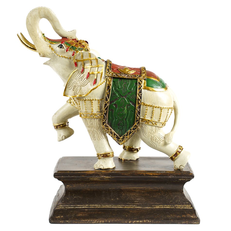 Декоративная фигурка Gold Elephants, H25.5x21.5x11cm