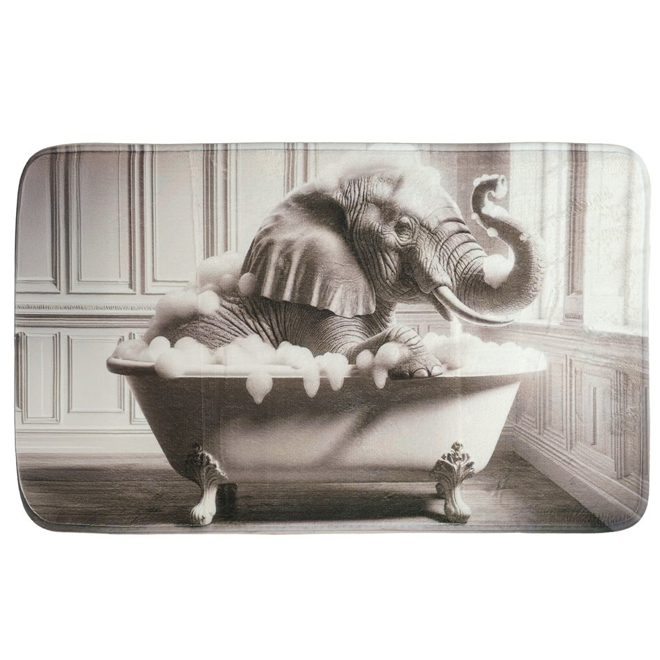 Bath mat Elephant, 45x75cm