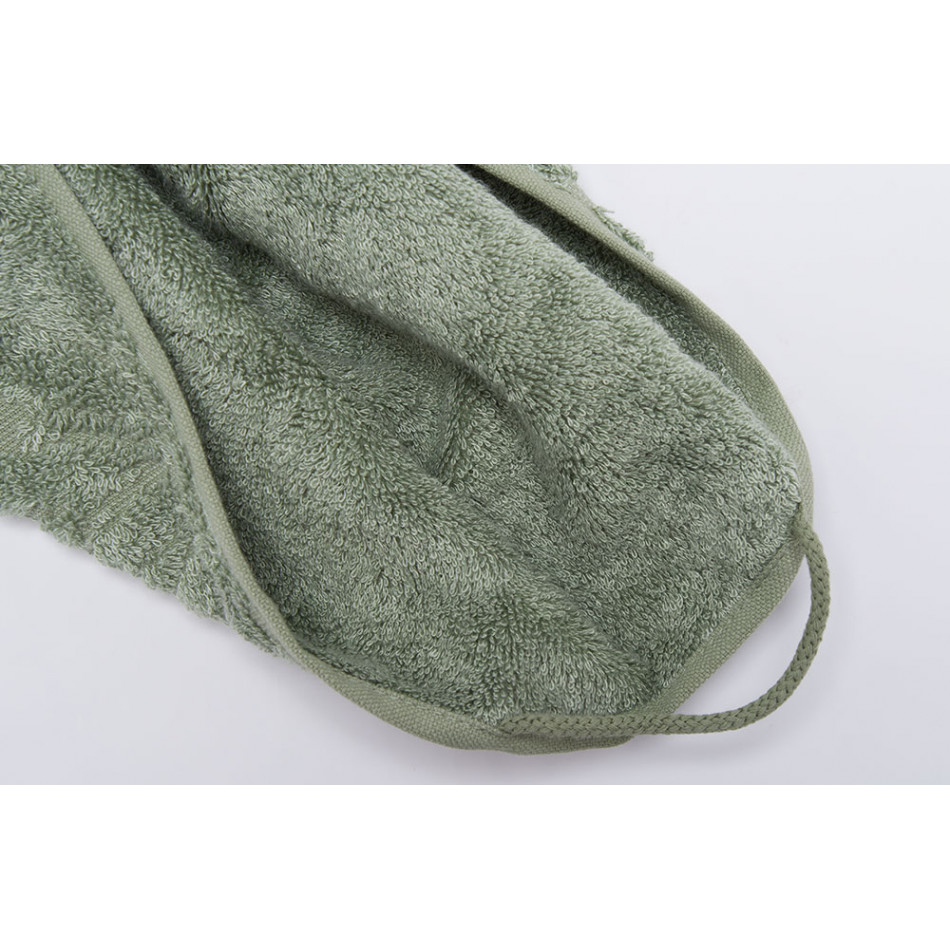 Bamboo towel Bamboo leaves, 70x140cm, light green colour, 550g/m2
