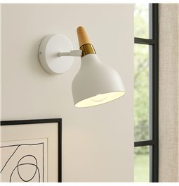 Wall lamp Mondovi 1, D15xH20cm, E14x1 40W(MAX)
