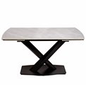 Extendable dining table Vogue, 12mm ceramic top, 140-210x90cm H76cm