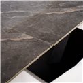 Extendable dining table Vogue, 12mm ceramic top, 140-210x90cm H76cm