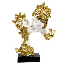 Декоративная фигурка Couple Kiss, H41.5x31x11cm