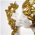 Deco figurine Couple Kiss, H41.5x31x11cm