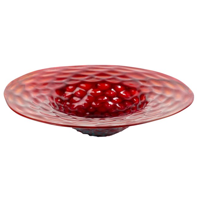 Decorative tray Deli Blue, H8cm, D40cm