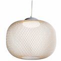 Pendant lamp  Mariolla A, white, LEDx8W, 3000K, H40-130cm, D35cm