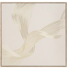 Canva Golden Swir I, 60x60cm