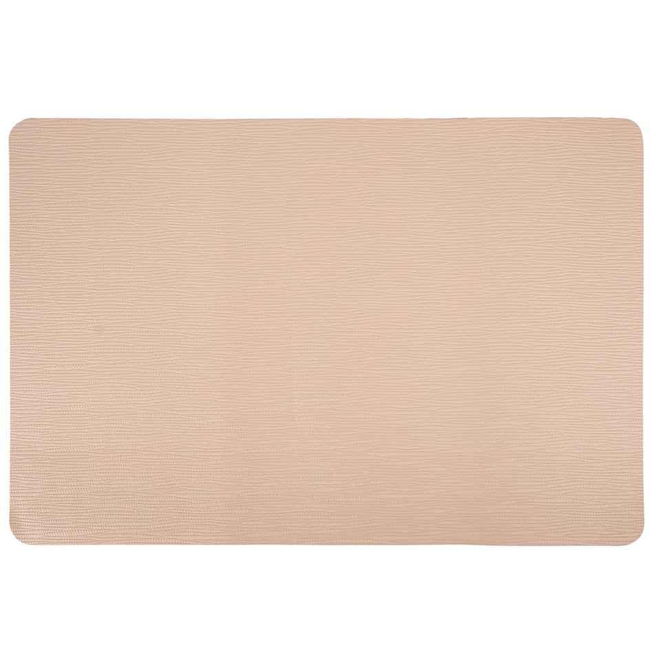 Placemat Charly, clay color, 49x33cm