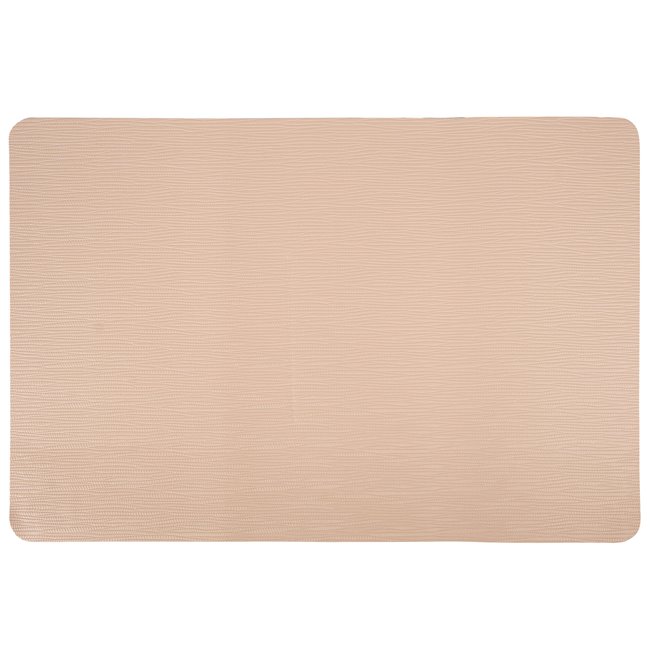 Placemat Charly, clay color, 49x33cm