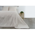 Bed cover Flakes II, cream colour, 220x260cm