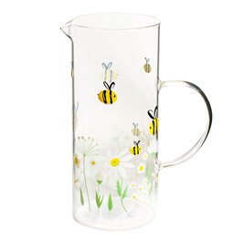 Krūka Honey, stikla, 1500ml, H23x17x10cm