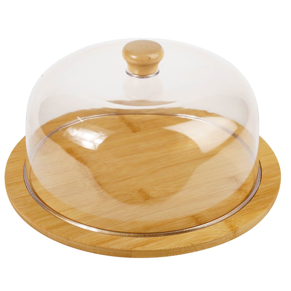 Бамбуковая посуда Frilele с крышкой, H15.5cm, D30cm