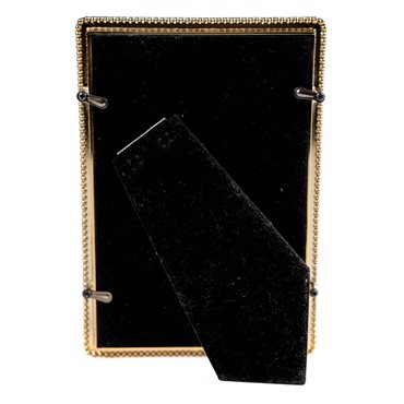 Photo frame Kaira, gold color, 10x15cm photograph, H17x12x10cm