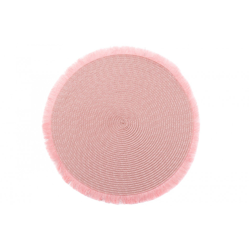 Салфетка под прибор Andrida pink, D38cm