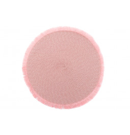 Салфетка под прибор Andrida pink, D38cm