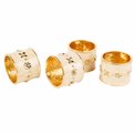 Кольцо для салфеток Palencija набор из 4 шт., H3.5cm, D4cm