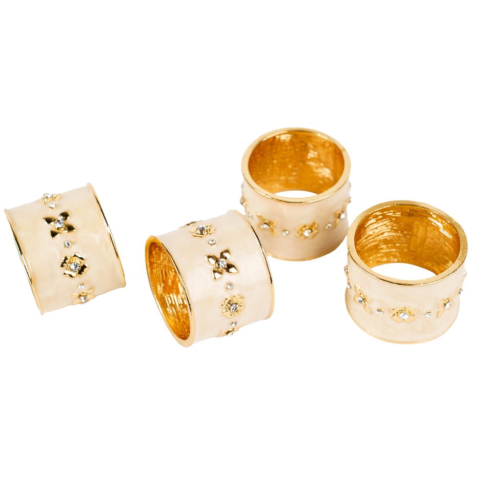 Кольцо для салфеток Palencija набор из 4 шт., H3.5cm, D4cm
