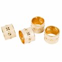 Кольцо для салфеток Palencija набор из 4 шт., H3.5cm, D4cm