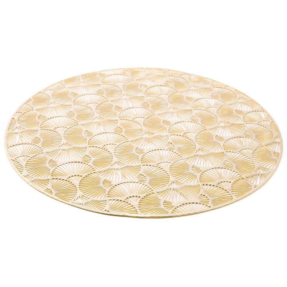 Placemat Antillo gold, D38cm