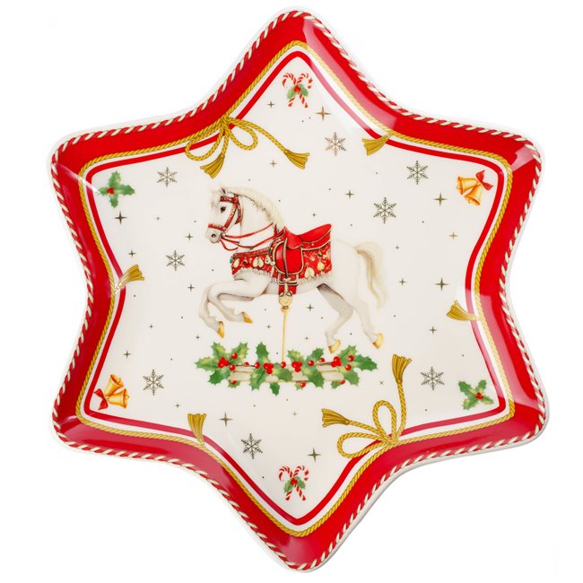 Тарелка CHRISTMAS TALE, в подарочной коробке, 22,5х22,5см