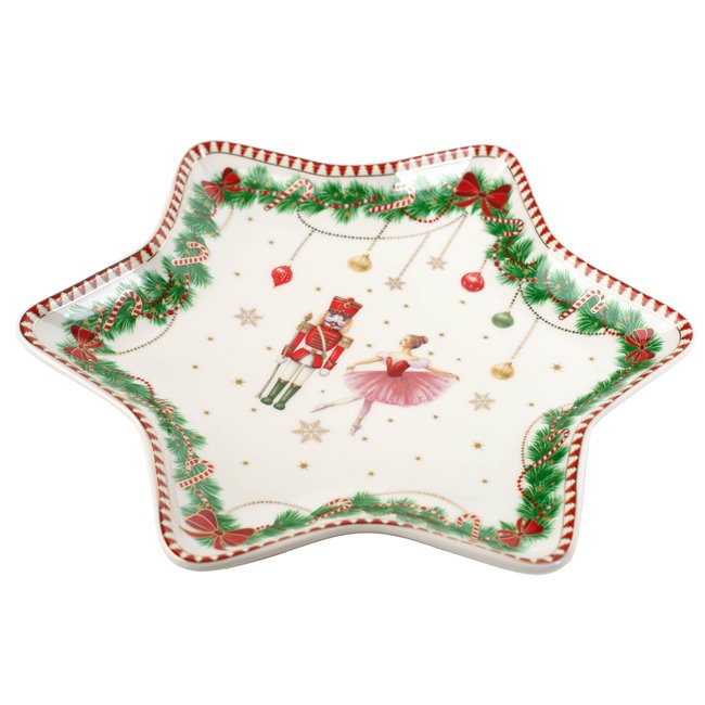 Тарелка MAGIE DE NOEL, в подарочной коробке, 22,5x22,5см