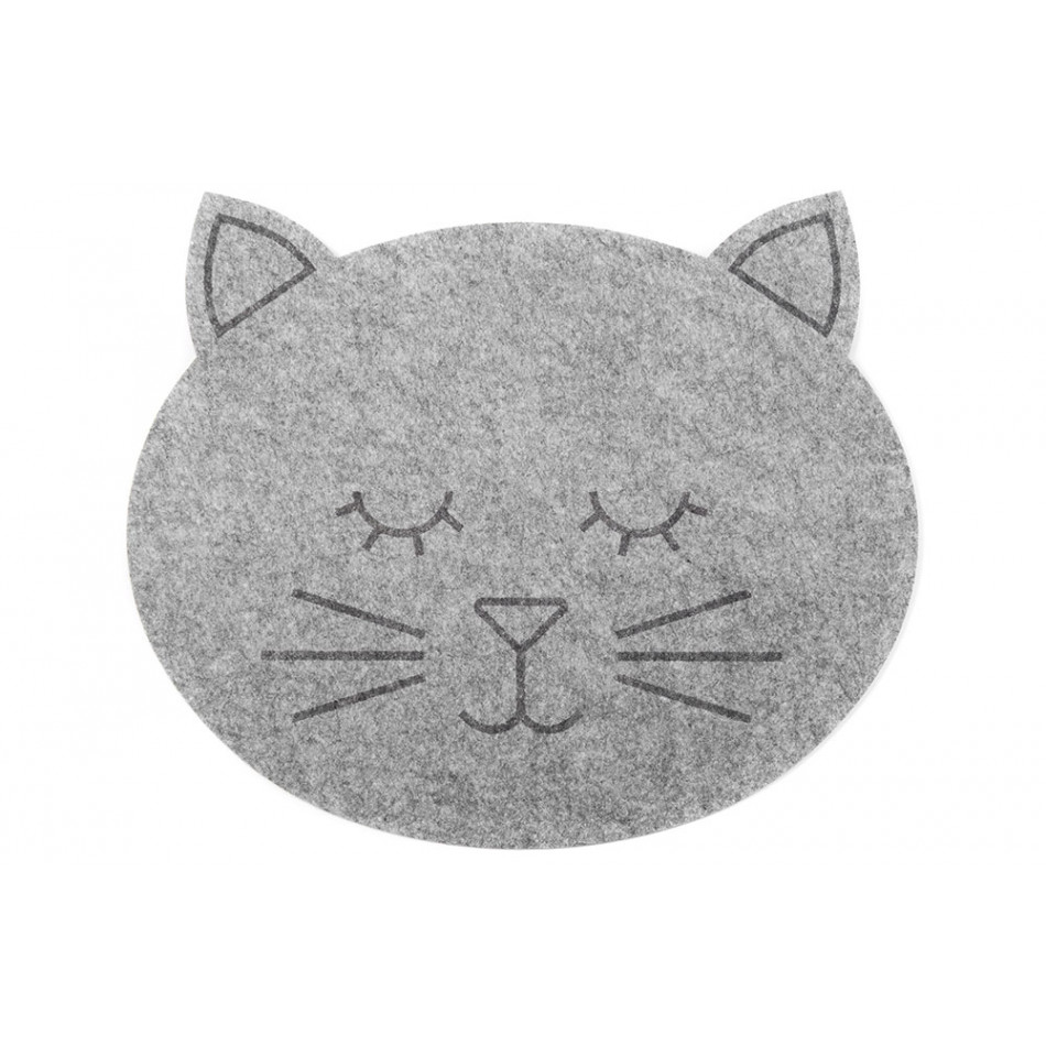 Galda paliktnis Grey cat, 30x26cm