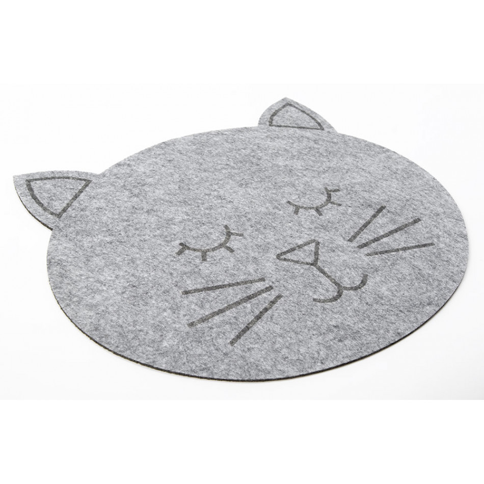 Placemat Grey cat, 30x26cm