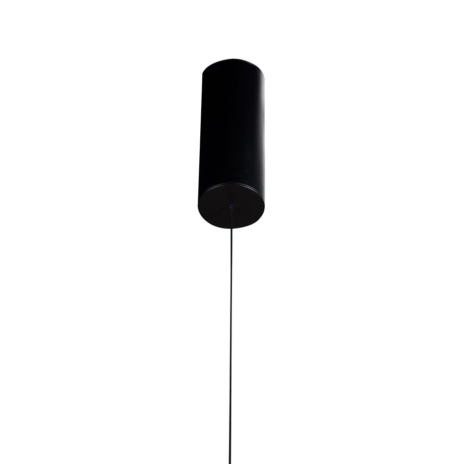 Pendant lamp Ibiza Pearl Black, 85-265V, Bridgelux, black, H30-200cm, D7cm, LED 7W, 3000K