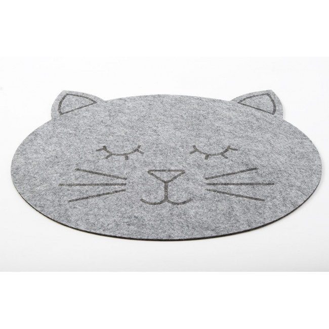 Placemat Grey cat, 30x26cm
