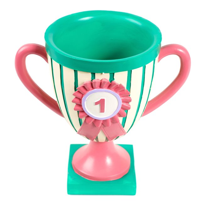 Deco figurine Trophy, multi, H22x22.3x14.3cm