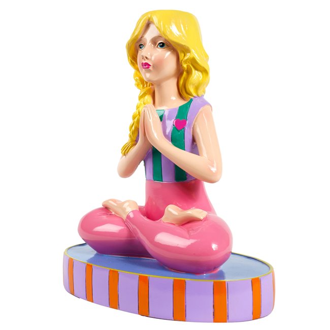 Ваза Yoga Lady L, multi, H25x21.5x13cm