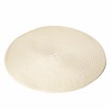 Салфетка под приборы BRAID ROUND, бежевый, D38cm