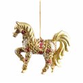 Christmas decor Serpentina Horse, coppertin