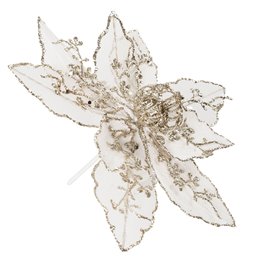 Ziemassvētku dekors Flower, 24cm