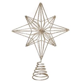 X-mas tree top POLAR STAR, H28x25x6cm