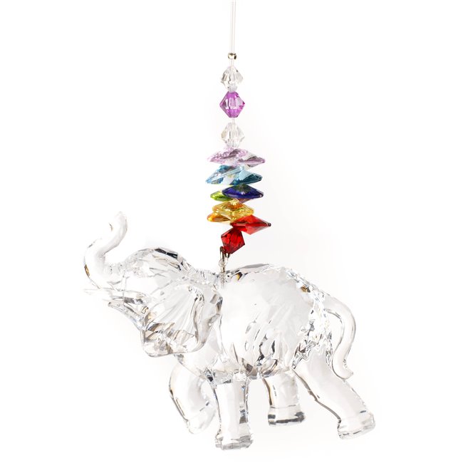 X-mas decor ELEPHANT, 6.9x2.8x 6.2 cm